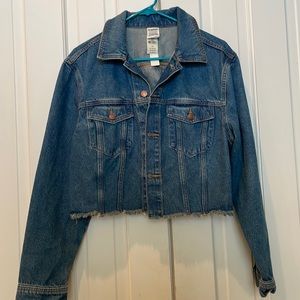 Women’s Victoria Secret Pink jean jacket size small NWT